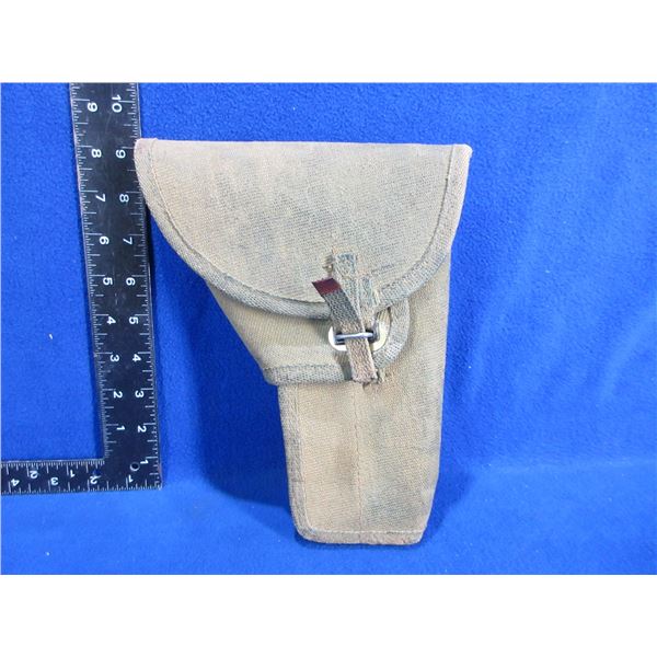WWII Canadian Inglis-Browning Hi-Power Canvas Holster