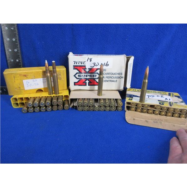 30-06 Sprg Reloads - 2 Boxes of 16, Box of 18