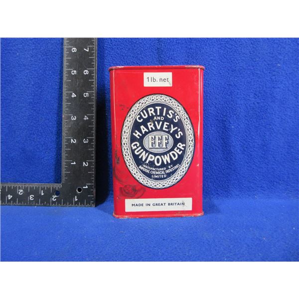 Curtis's and Harvey's FFF Powder in Collector Tin