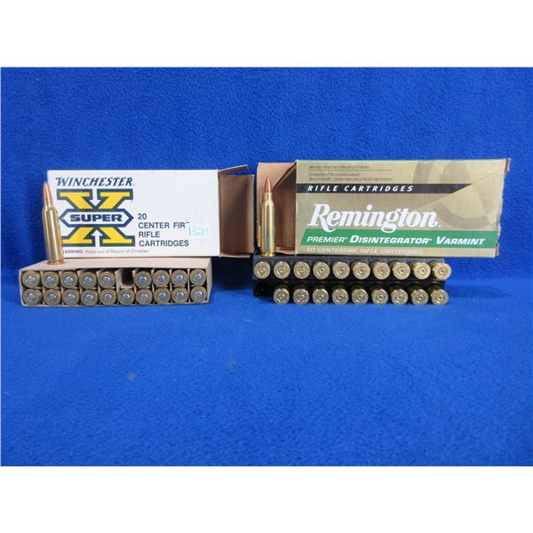 22-250 Rem. Winchester & Remington Cartridges