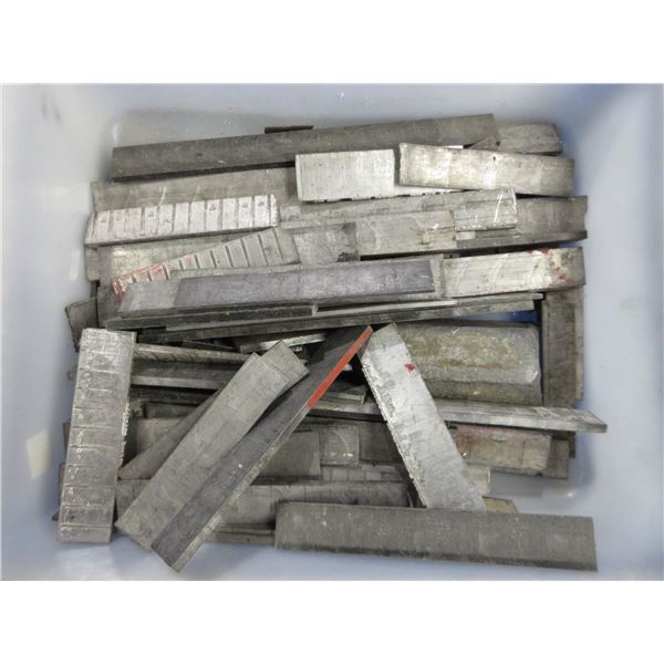 20 lbs of Linotype Lead Alloy