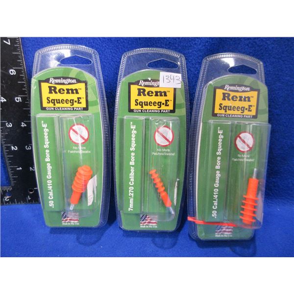 NEW - 3 Remington Bore Squeeg-E's