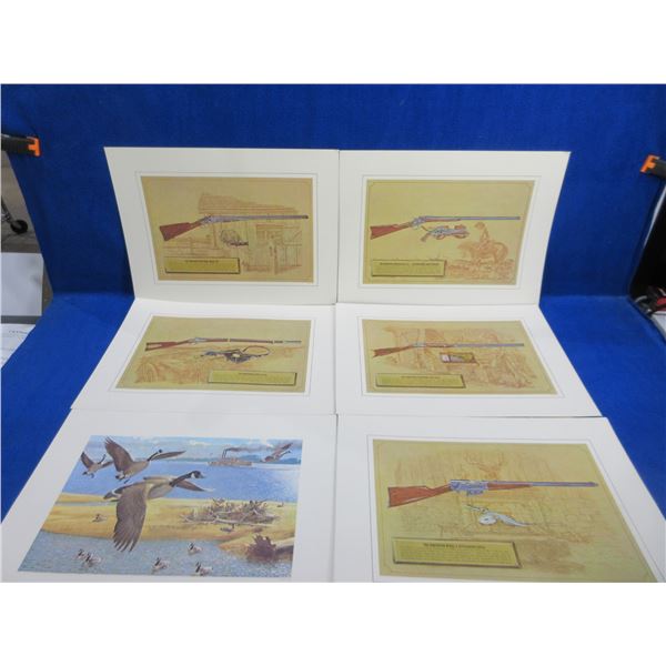Lot of 6 Remington Prints - 150th Anniversary 1816-1966