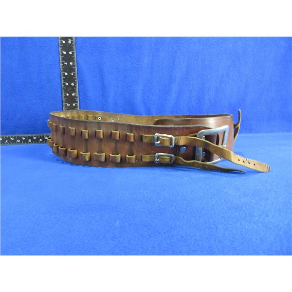 Big Game Leather Ammo Belt - 2 3/4" Wide, 42" Length