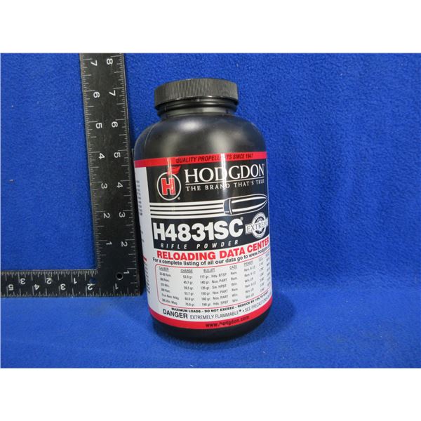 NEW - Hodgdon H4831SC Rifle Powder - 1 lb Tub