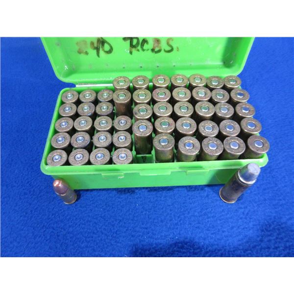 44 Rem. Mag Reloads - Box of 32 + 18 Brass