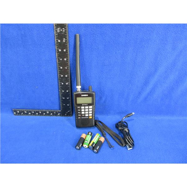 Uniden BC75XLT Scanner with Charging Cord & Manual