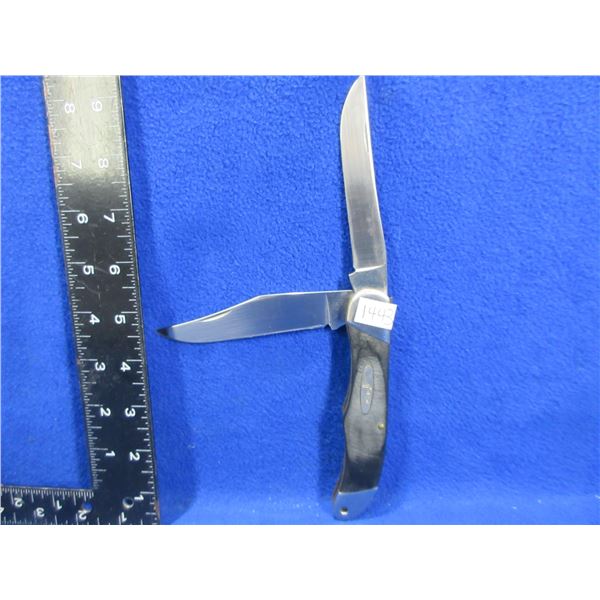 Buck 317 2 Blade Folding Lock Knife - 4" Blades