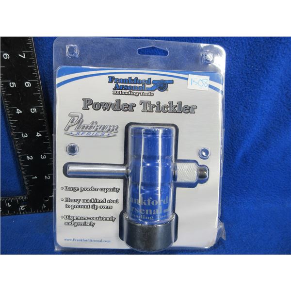NEW - Frankford Arsenal Powder Trickler - Platinum Series