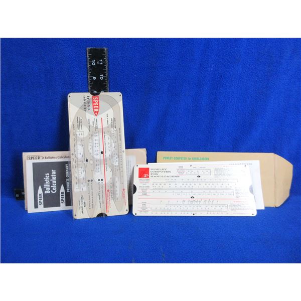 Powley Handloader Computer & Speer Ballistics Calculator