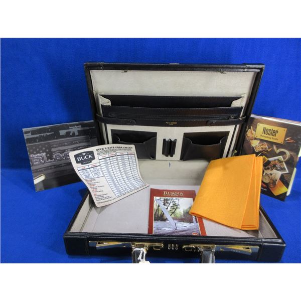 Pierre Cardin Briefcase, Mouse Pad, Books and Catalogs