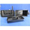 Image 1 : 50 Cal. Plastic Ammo Box with Tray - 13" x 7" x 10" High