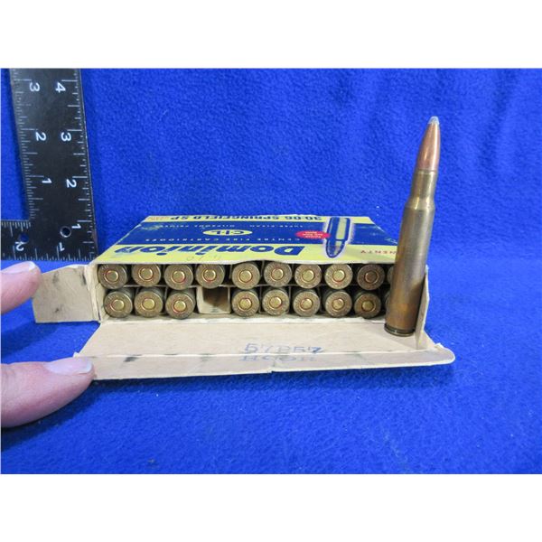 Collector Ammo - 30-06 Sprg 150gr SP Dominion Cartridges