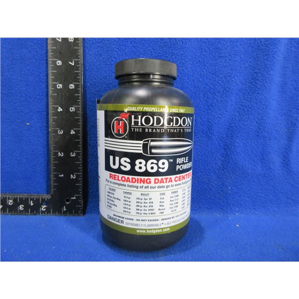 NEW - Hodgdon US 869 Rifle Powder - 1 lb Tub