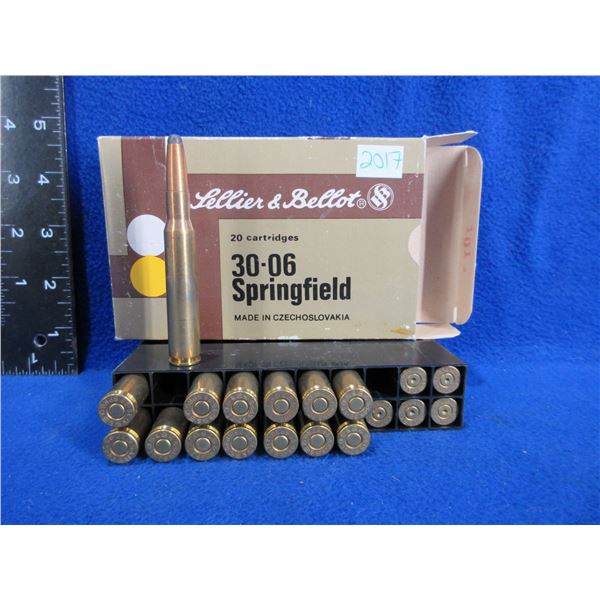 30-06 Sprg 180gr SP Sellier & Bellot Cartridges