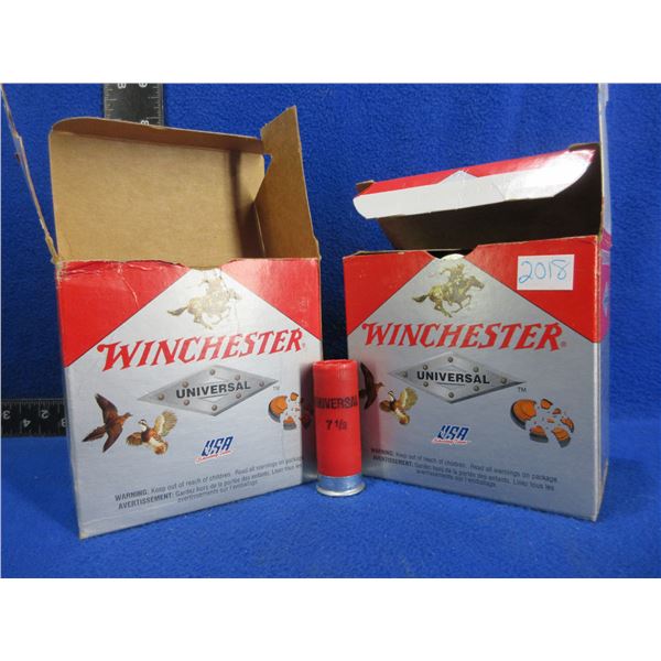 12 Ga. 2 3/4" 7 1/2 Shot Winchester Universal Shotshells