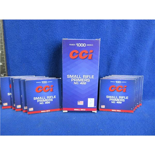 CCI No. 400 Small Rifle Primers - Carton of 1000