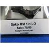 Image 2 : NEW - Optilock Sako RM 1" Low Rings - Sako 75/85