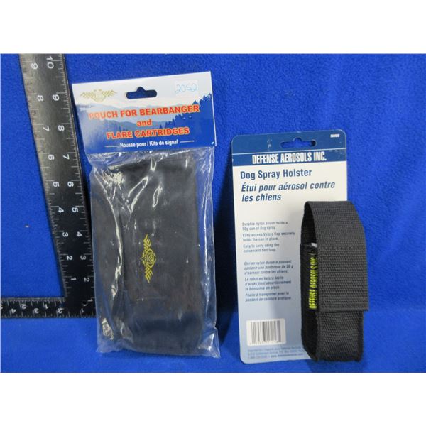 Dog Spray Holster and Pouch for Bearbanger & Flares