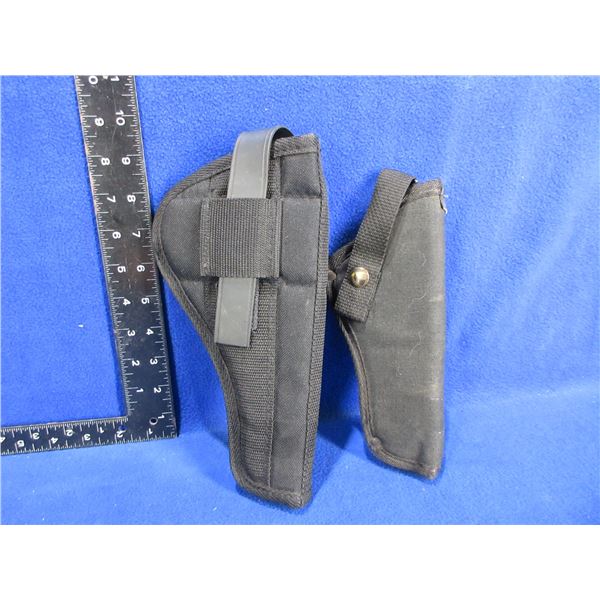 2 Holsters - S&W "J" Frame 6" & Large Frame Autos