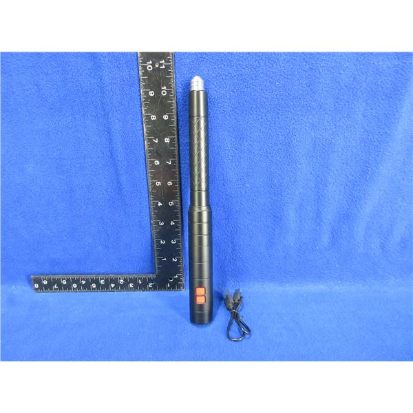 NEW - Telescopic Baton with Flashlight and Lighter