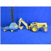 Image 3 : Ertl John Deere Backhoe/Front End Loader & Tonka Truck