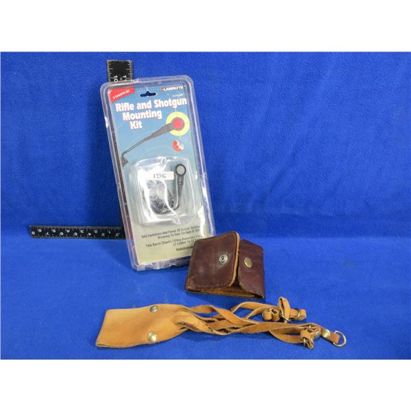 Lot of Misc. - Laserlyte Kit, Ammo Pouch, Bird Carrier Strap