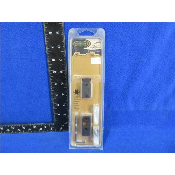 NEW - Weaver Grand Slam 2 Piece Dovetail Bases # 48906