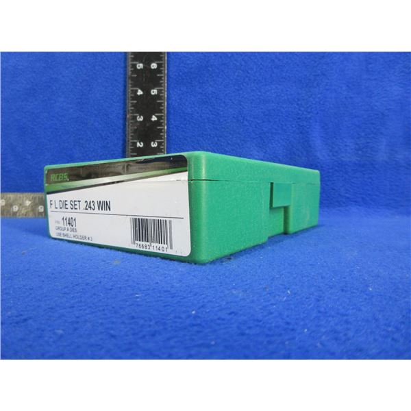 NEW - RCBS 243 Win. FL 2 Die Set # 11401
