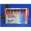 Image 2 : NEW - 270 Cal. .277" 145gr ELD-X Hornady Bullets - Box of 100