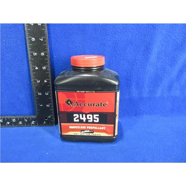 NEW - Accurate 2495 Smokeless Powder - 1 lb Tub