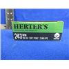 Image 2 : 243 Win. 100gr SP Herters Cartridges - Box of 17 + 3 Brass