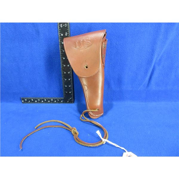 Colt 1911 Leather Holster - Marked "US" - Right Hand