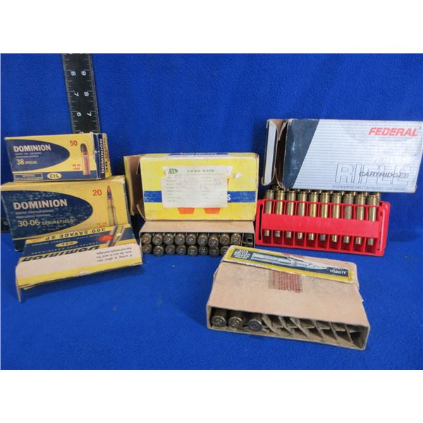 Mixed Brass Only - 338 Win Mag, 303, 300 Sav, 7MM RM