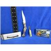 Image 1 : 2 Folding Locking Blade Knives - Mermaid Fish & 44 Mag