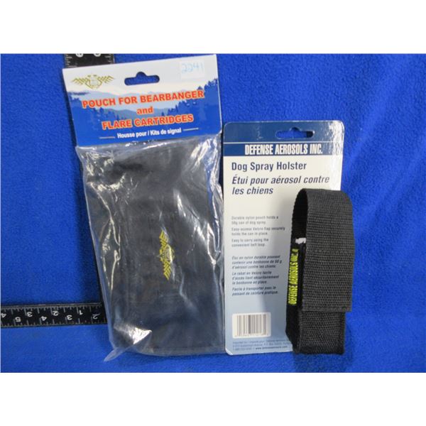 Dog Spray Holster and Pouch for Bearbanger & Flares