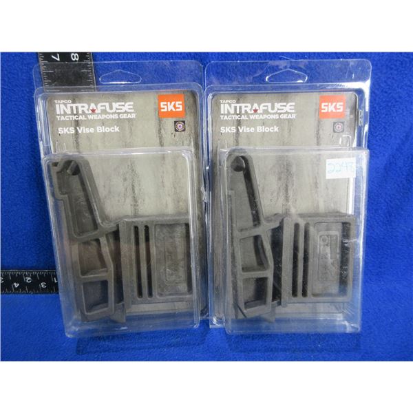 NEW - 2 Tapco Intrafuse SKS Vise Blocks