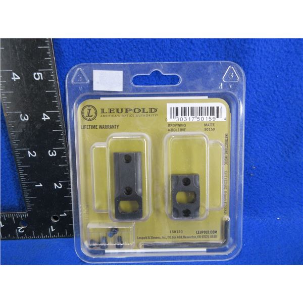 NEW - Leupold 2 Pc Base Dual Dovetail - Browning A-Bolt