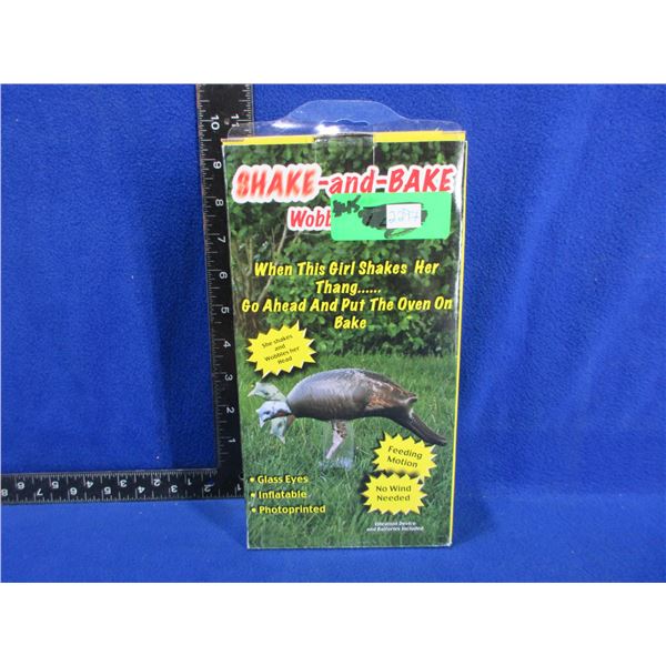 Shake and Bake Turkey Decoy Wobble Head