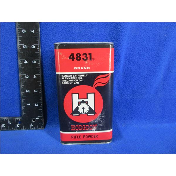 Hodgdon 4831 Rifle Powder in Collector Tin - Sealed 1 lb Tin