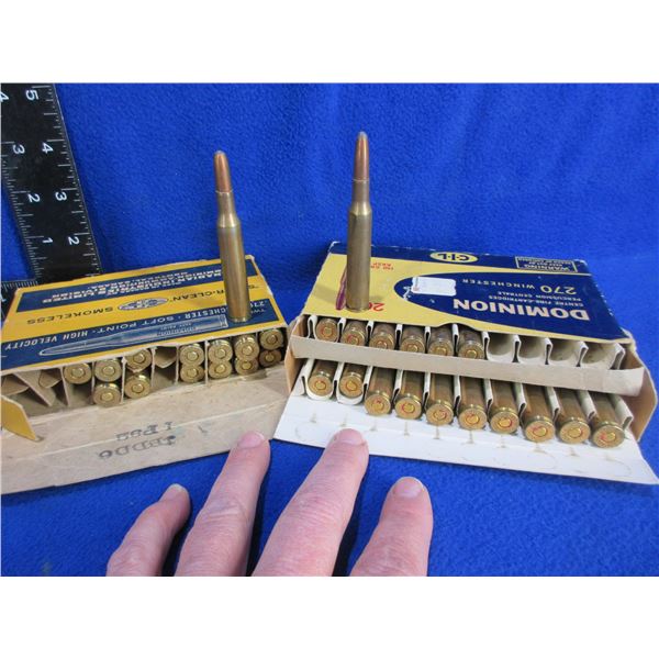 Collector Ammo - 270 Win. CIL Dominion Cartridges