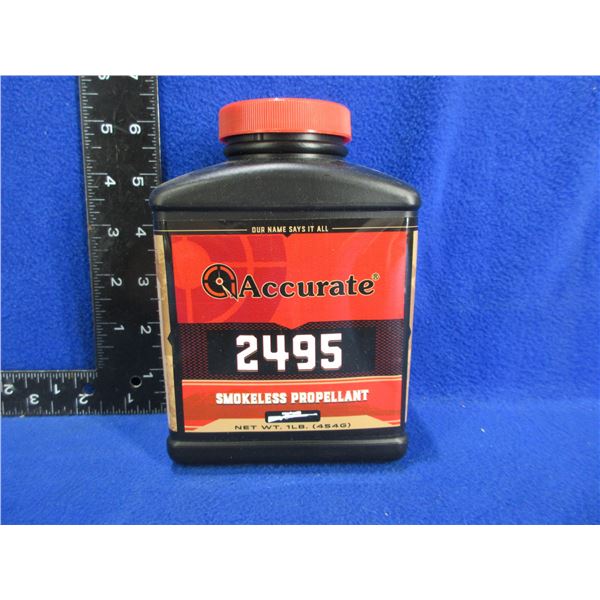 NEW - Accurate 2495 Smokeless Powder - 1 lb Tub