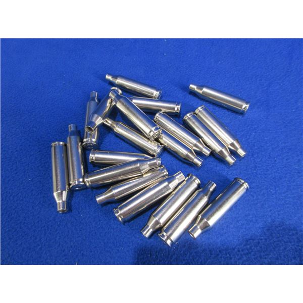 Primed Brass Only - 243 Win. R P Headstamp Nickel Plate