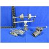Image 1 : Watchmakers/Jewelers Lathe Parts and a Small Vise