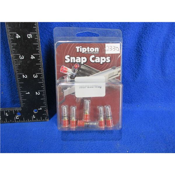 NEW - Tipton 38 Spl/357 Mag Snap Caps - Pack of 6