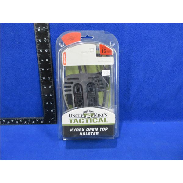 NEW - Uncle Mike's Tactical Kydex Open Top Holster