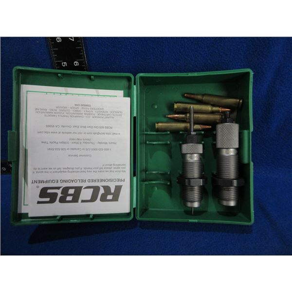 RCBS 250 Savage FL 2 Die Set with 4 250 Sav Brass