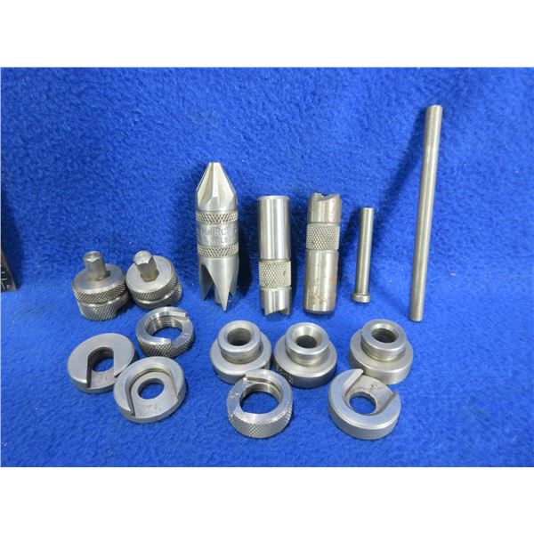 Lot of Shell Holders, Deburring Tool, Case Conditioning Tools