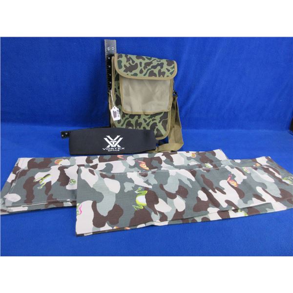 2 Gun Socks 46", Vortex Scope Cover, Small Hunting Bag