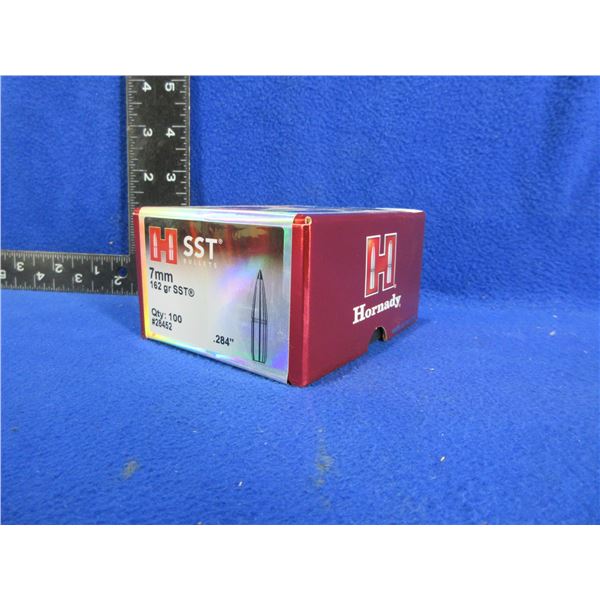 NEW - 7MM .284" 162gr SST Hornady Bullets - Box of 100